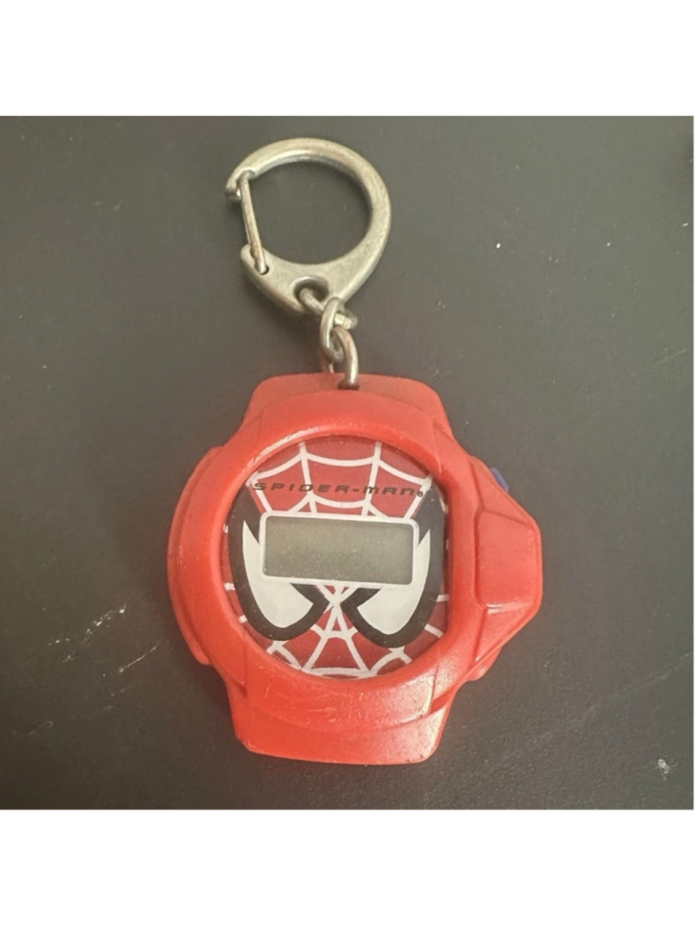 2000’s Kids Spiderman Digital Stopwatch Keychain (Untested)